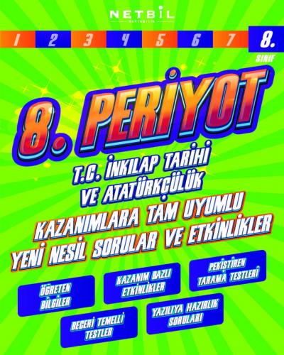 Netbil Yayınları 8. Sınıf Tc Inkılap Tarihi Ve Atatürkçülük Periyot