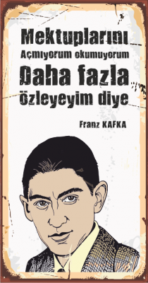 Kafka Ahşap Poster