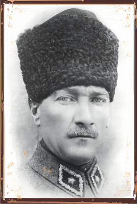 Mustafa Kemal Atatürk Ahşap Poster