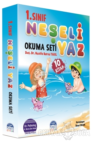 1. Sınıf Neşeli Yaz Okuma Seti (10 Kitap Takım)