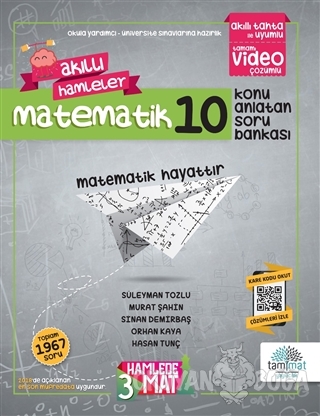 10. Sınıf Matematik Soru Bankası - Süleyman Tozlu - Tammat Yayıncılık