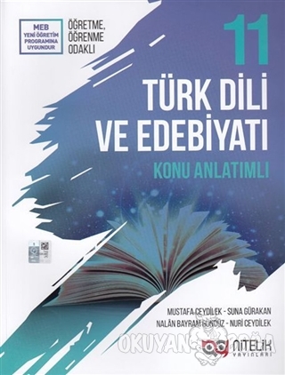 11. Sınıf Türk Dili ve Edebiyatı Konu Anlatımlı - Mustafa Ceydilek - N
