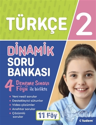 2. Sınıf Türkçe Dinamik Soru Bankası - Kolektif - Tudem Yayınları