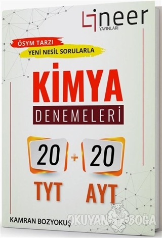 TYT AYT Kimya Denemeleri - Kamran Bozyokuş - Lineer Yayınları