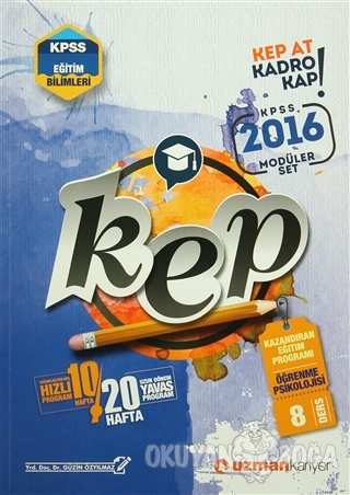2016 KPSS KEP Eğitim Bilimleri Modüler Set (8 Kitap Takım) - Kolektif 