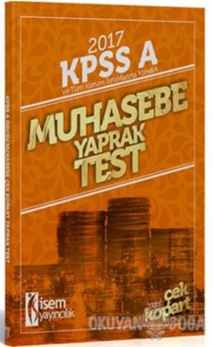 2017 KPSS A Grubu Muhasebe Çek Kopart Yaprak Test