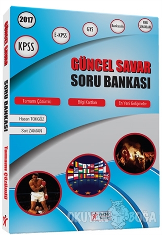 2017 KPSS Güncel Savar Soru Bankası - Hasan Tokgöz - RY Rektör Yayınla