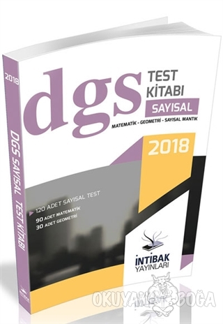 2018 DGS Sayısal Yaprak Test Takımı - Kolektif - İntibak Yayınları