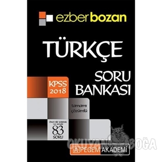 2018 KPSS Ezberbozan Türkçe Soru Bankası