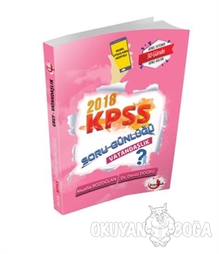 2018 KPSS Vatandaşlık Soru Günlüğü - Mualla Bozoğlan - Kısayol Yayınla
