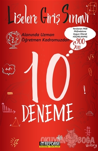 2018 Liselere Giriş Sınavı (LGS) 10'lu Deneme - İbrahim Öz - Reform Ak