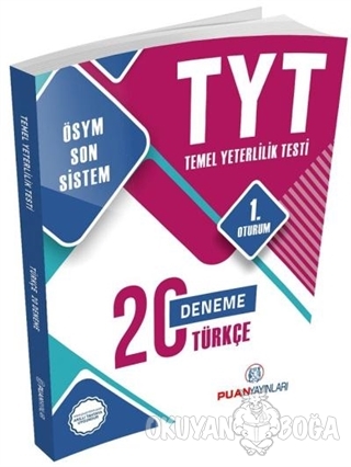2018 YKS TYT Türkçe 20 Deneme 1. Oturum - Kolektif - Puan Akademi