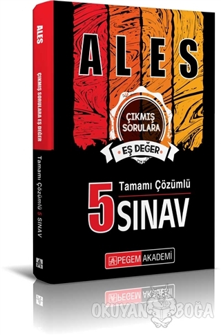 2019 ALES Çıkmış Sorulara Eş Değer Tamamı Çözümlü 5 Sınav - Kolektif -