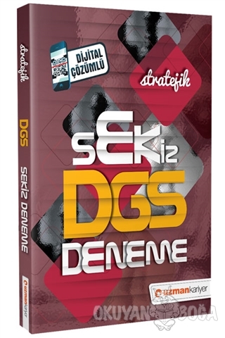 2019 DGS Stratejik Sekiz Deneme - Kolektif - Uzman Kariyer Yayınları