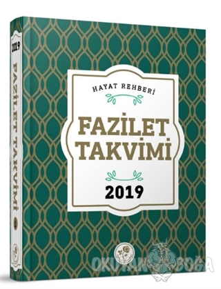 2019 Fazilet Takvim - Yurtiçi 5.Bölge Ciltli - Kolektif - Fazilet Neşr