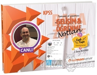 2019 KPSS Gelişim ve Öğrenme Notları - Zafer Özcan Oflazoğlu - Uzman K
