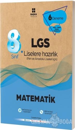 2019 LGS 8. Sınıf Matematik 6 Deneme (Fen ve Anadolu Liseleri İçin) - 