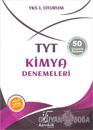 2019 YKS 1. Oturum TYT Kimya Denemeleri - Ahmet Nacar - Karekök Yayınc