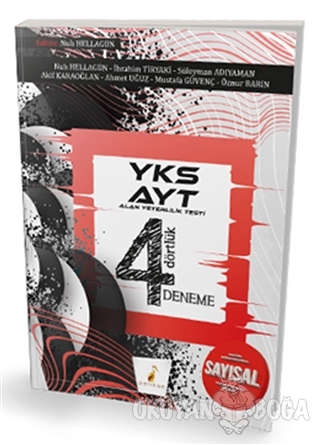 2019 YKS AYT Sayısal 4 Dörtlük 4 Deneme Sınavı