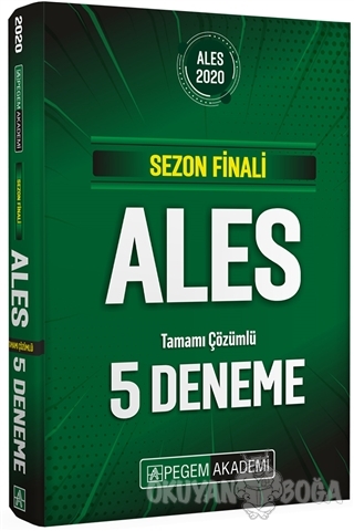 2020 Sezon Finali ALES Tamamı Çözümlü 5 Deneme - Kolektif - Pegem Akad