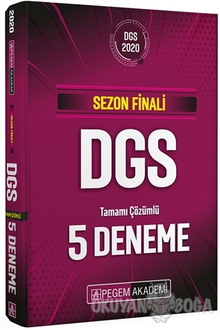 2020 Sezon Finali DGS Tamamı Çözümlü 5 Deneme - Kolektif - Pegem Akade