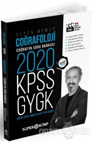 2020 Süper Memur KPSS - GYGK Coğrafoloji Coğrafya Soru Bankası - Ömer 