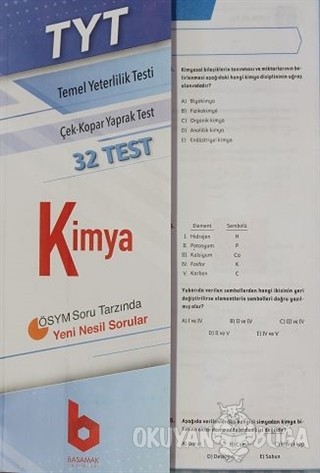 2020 TYT Kimya Çek - Kopar Yaprak Test - Kolektif - Basamak Yayınları