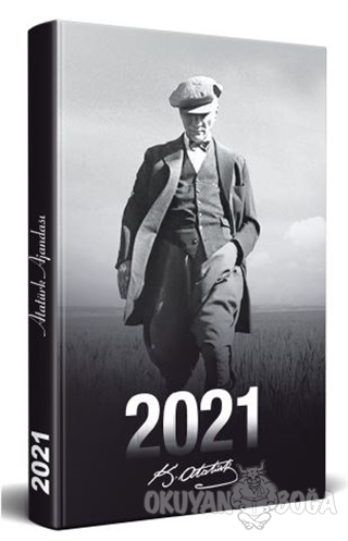 2021 Atatürk Ajandası - Cumhuriyet - - Halk Kitabevi