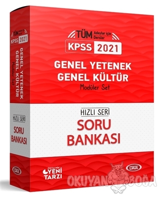 2021 KPSS Genel Yetenek-Genel Kültür Hızlı Seri Soru Bankası Modüler S
