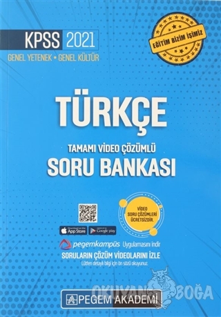 2021 KPSS Türkçe Genel Yetenek Genel Kültür Soru Bankası - Kolektif - 