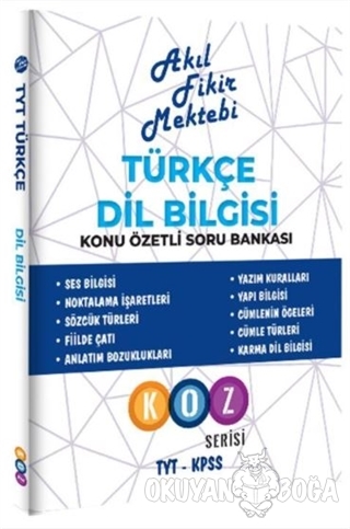 2021 Türkçe Dil Bilgisi Konu Özetli Soru Bankası - Kolektif - Akıl Fik