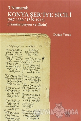 3 Numaralı Konya Şer'iye Sicili
