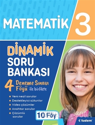 3. Sınıf Matematik Dinamik Soru Bankası - Kolektif - Tudem Yayınları