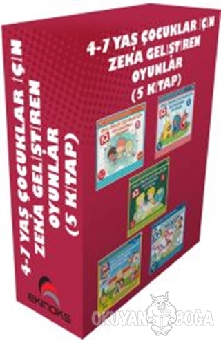 4-7 Yaş Çocuklar İçin Zeka Geliştiren Oyunlar (5 Kitap)