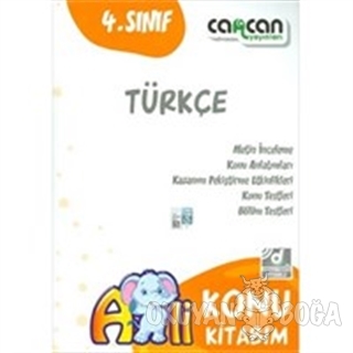 4. Sınıf Türkçe Konu Kitabım - Kolektif - Cancan Yayınları