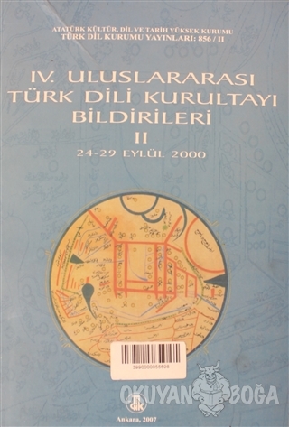 4. Uluslararası Türk Dili Kurultayı Bildirileri 2.Cilt - Kolektif - Tü