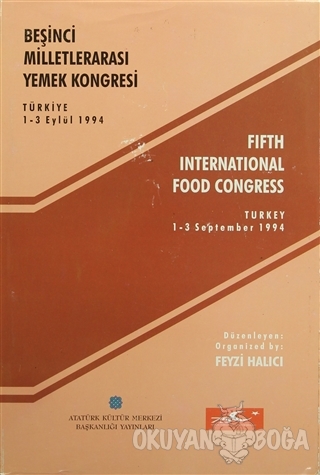 5. Milletlerarası Yemek Kongresi (Ciltli) - Feyzi Halıcı - Atatürk Kül