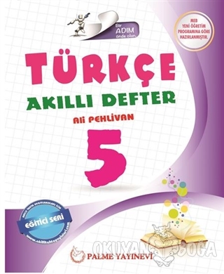 5. Sınıf Türkçe Akıllı Defter - Ali Pehlivan - Palme Yayıncılık