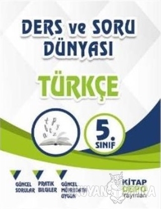 5. Sınıf Türkçe Ders ve Soru Dünyası - Kolektif - Kitap Depo Yayınları