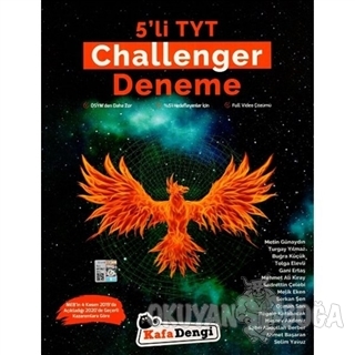 5'li TYT Challenger Deneme - Kolektif - Kafadengi Yayınları