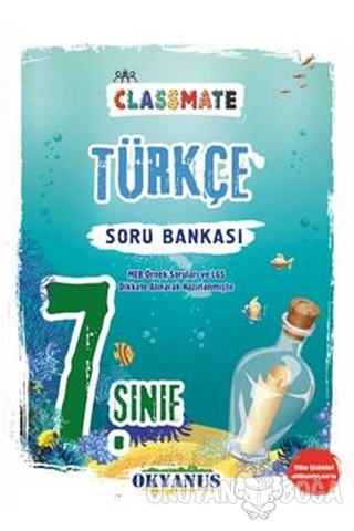 7.Sınıf Classmate Türkçe Soru Bankası 2020 - Kolektif - Okyanus Yayınl
