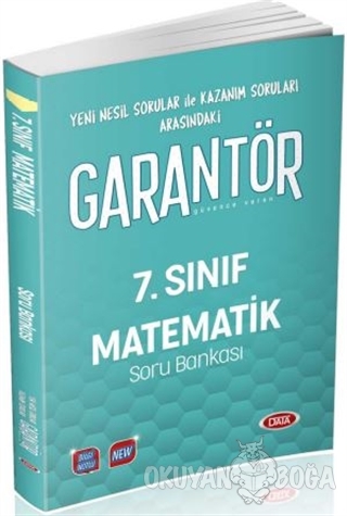 7. Sınıf Garantör Matematik Soru Bankası - Kolektif - Data Yayınları