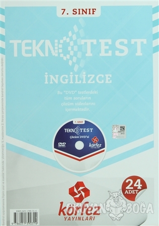7. Sınıf İngilizce Tekno Poşet Test Çözüm (DVD'li)