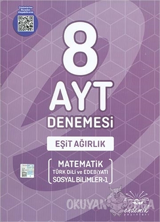8 AYT Denemesi Eşit Ağırlık - Kolektif - Endemik Yayınları