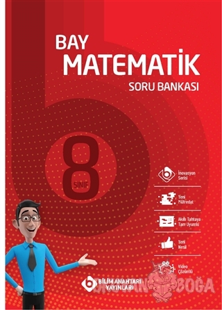 8. Sınıf Bay Matematik Soru Bankası - Kolektif - Bilim Anahtarı Yayınl