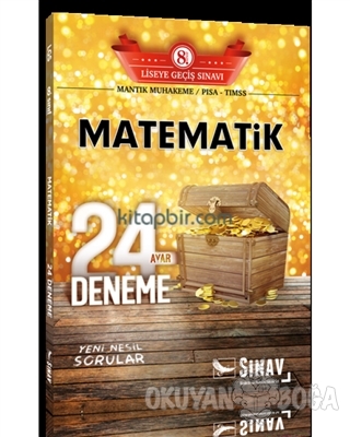 8. Sınıf LGS Matematik 24 Ayar Deneme - Kolektif - Sınav Yayınları