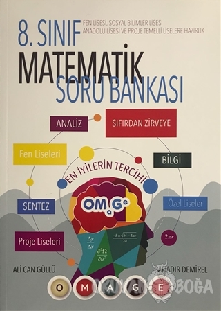 8. Sınıf Matematik Soru Bankası - Bahadır Demirel - Omage Yayınları - 