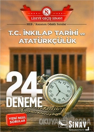 8. Sınıf T.C. İnkılap Tarihi ve Atatürkçülük 24 Deneme - Kolektif - Sı