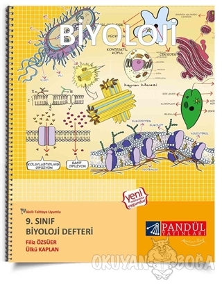 9. Sınıf Biyoloji Defteri - Ülkü Kaplan - Pandül Yayınları