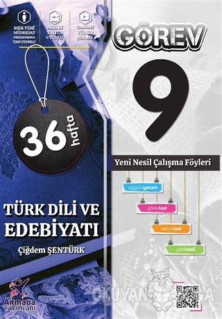 9. Sınıf Görev Türk Dili ve Edebiyatı - Çiğdem Şentürk - Armada Yayınl